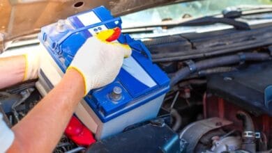 استبدال بطارية السيارة